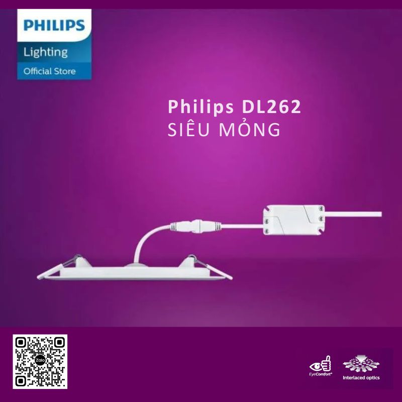 Philips DL262 - Giải Quyết Nỗi Lo Trần Thấp, cắt xương, giữ nguyên kết cấu trần thạch cao